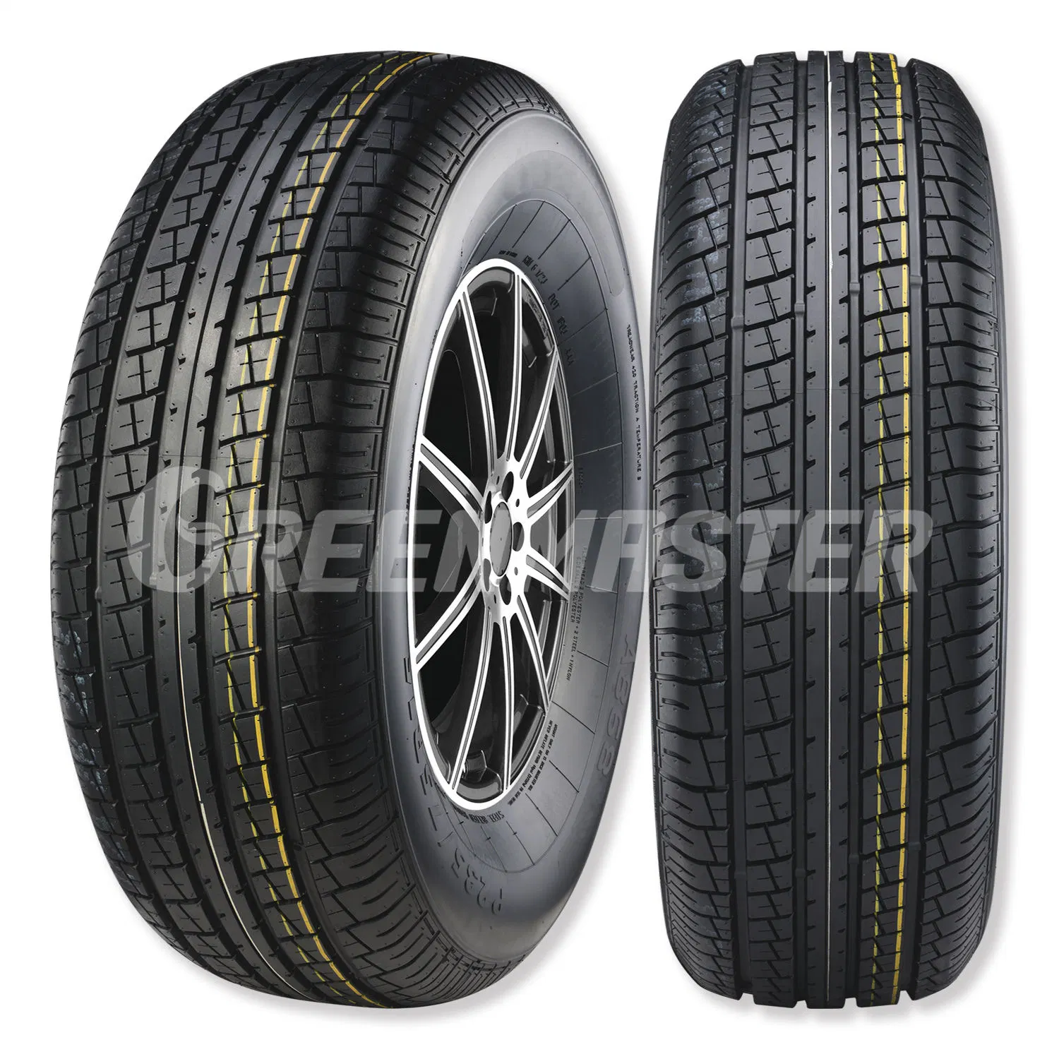 Passenger Car Radial Tire, LTR, Light Truck Tire, Van Tire (175/70R13, 185/60R14, 195/50R15, 195/65R15, 205/55R16, 205/40R17)