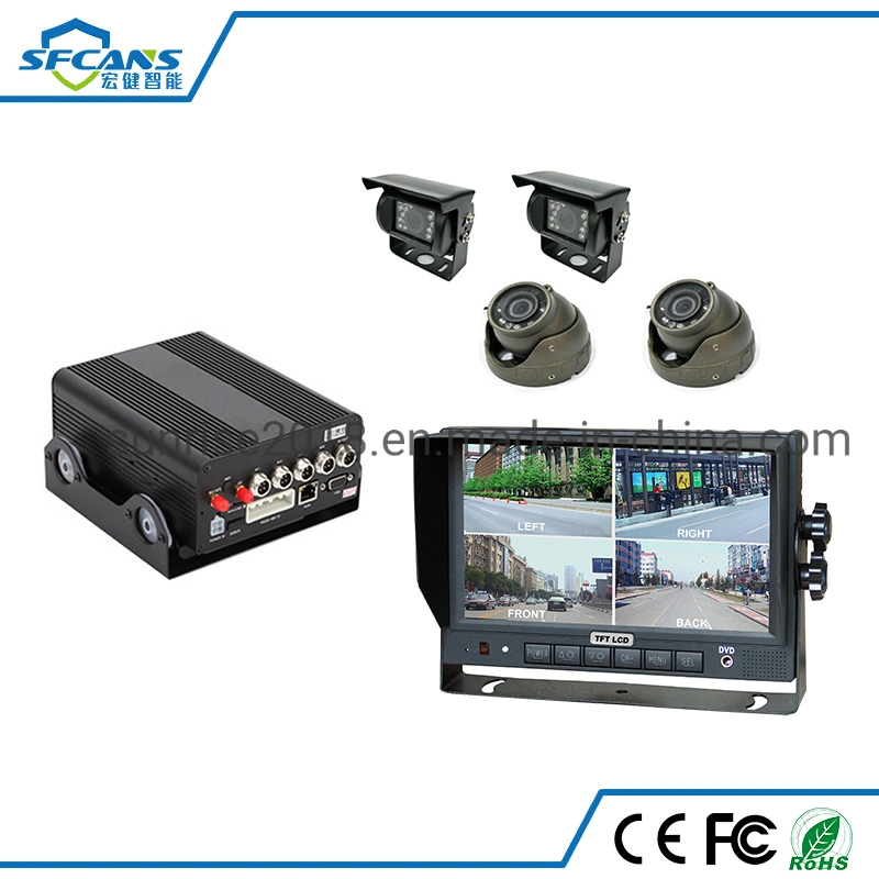 WiFi Security 3G 4G Driver Monitor CCTV Mdvr with GPS Tracking