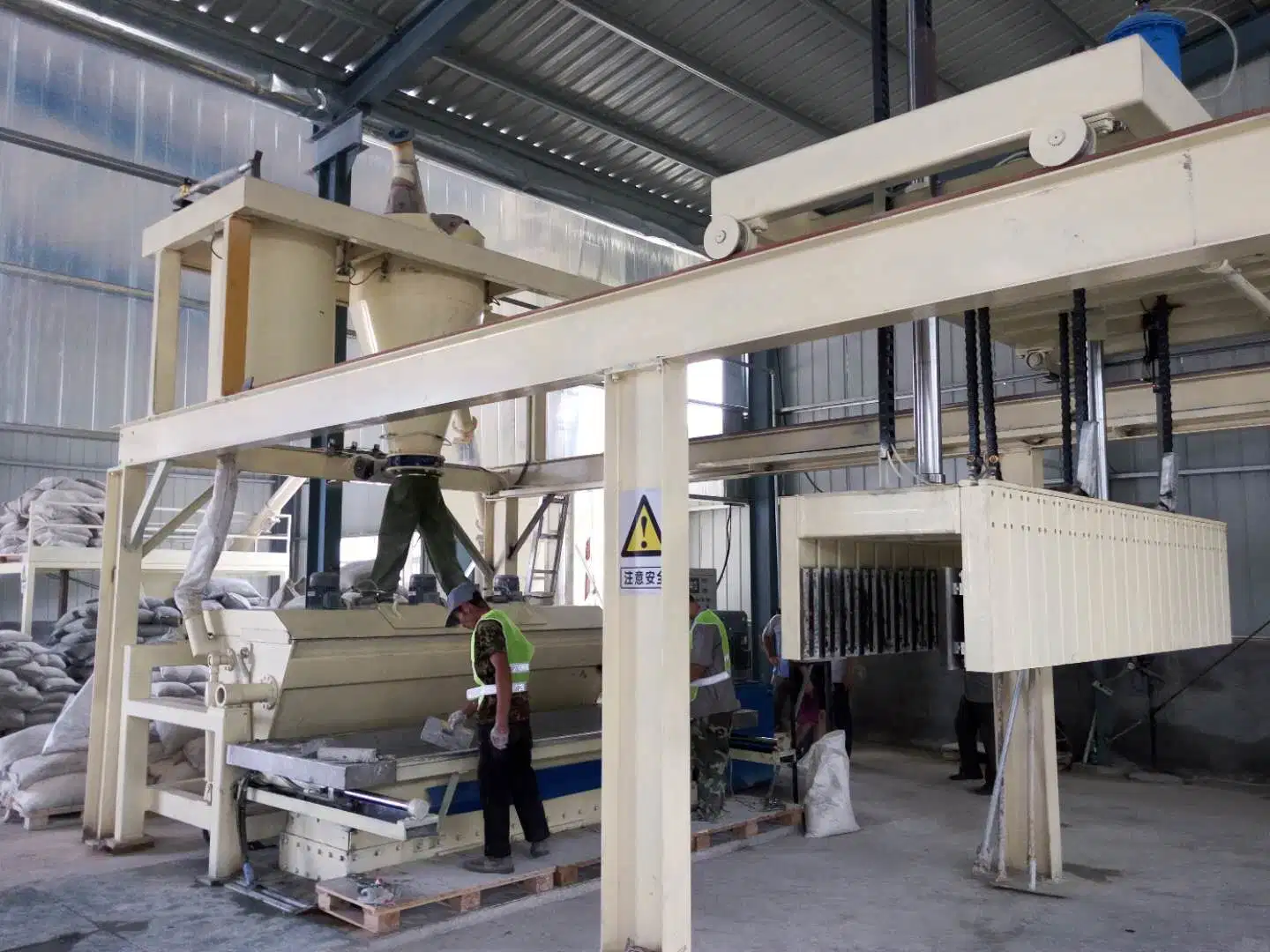 Machine Fully Automatic Gypsum Block Making Machine Brick Making Machine Concrete Block