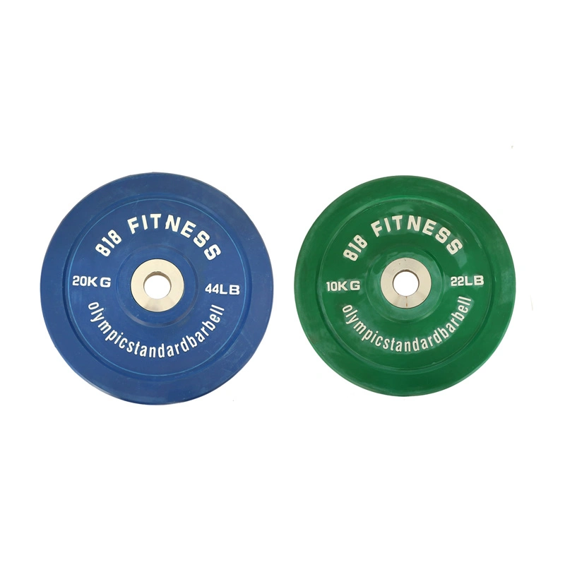 Hot Selling Strength Gym Equipment Round Barbell Bumper Weight Plate