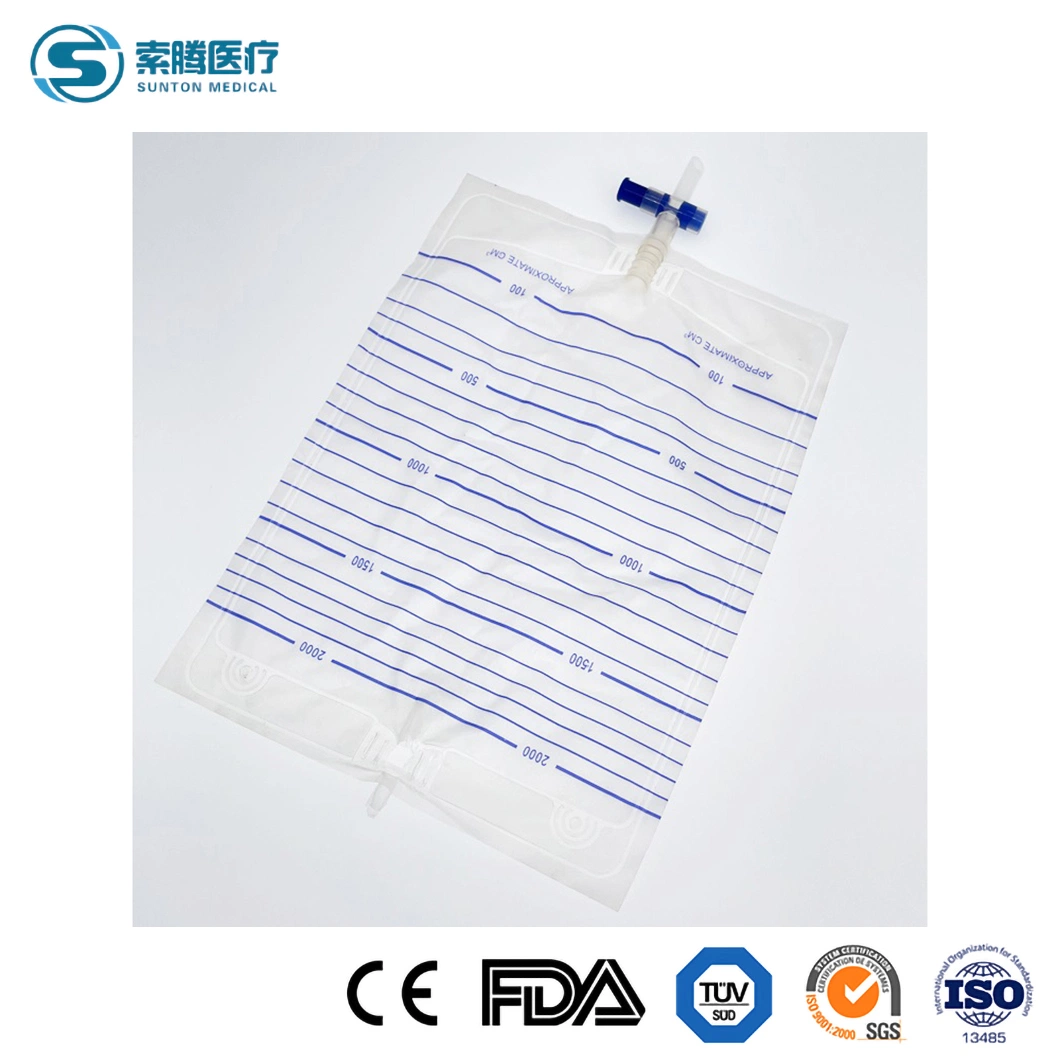 شركة Sunton Drinage Urine Urine Bag شركة تصنيع كيس البول Disposable Urinary [أورين كأيشن] [درين ينج] أكياس المحمولة [أورينأيشن] أكياس ل الرجال