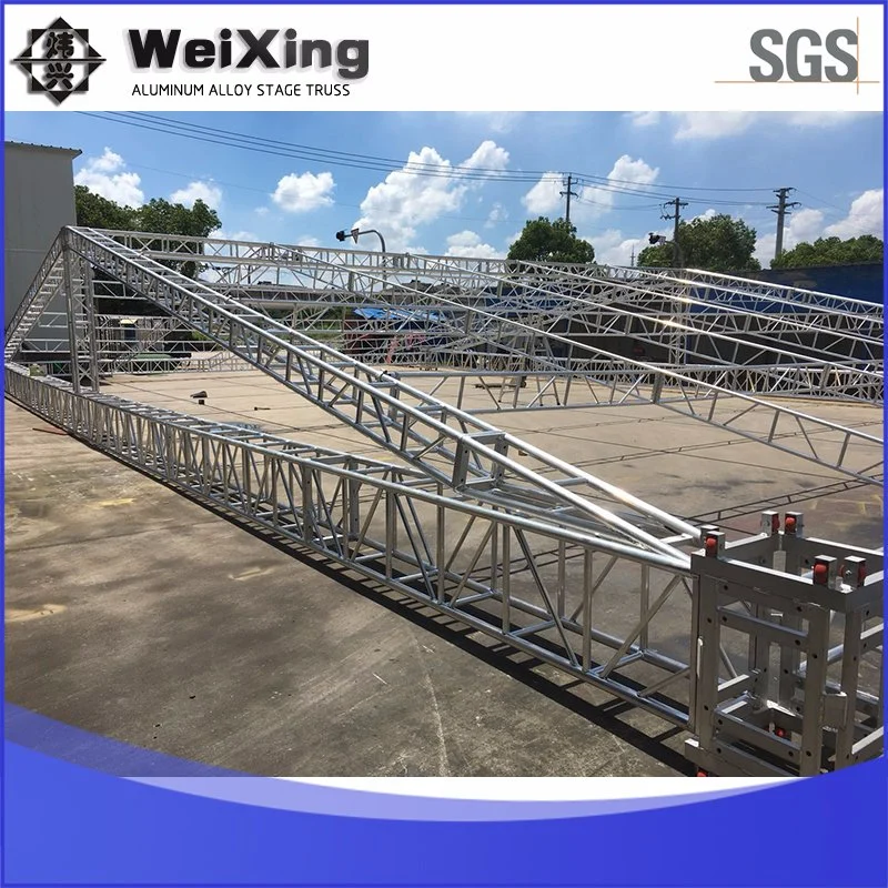 13mx13mx8m, Outdoor Arc Curved Roof System Display Truss for Wedding Event Exhibition Stage Equipment