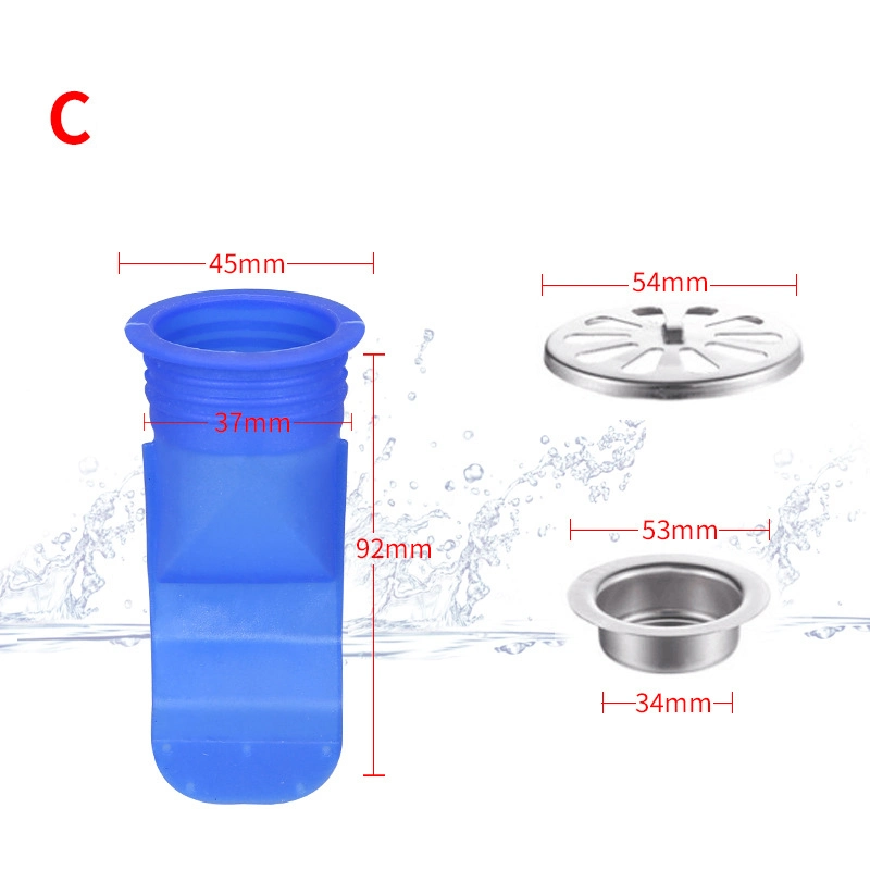 Toilet Deodorant Silicone Rubber Floor Drain Core