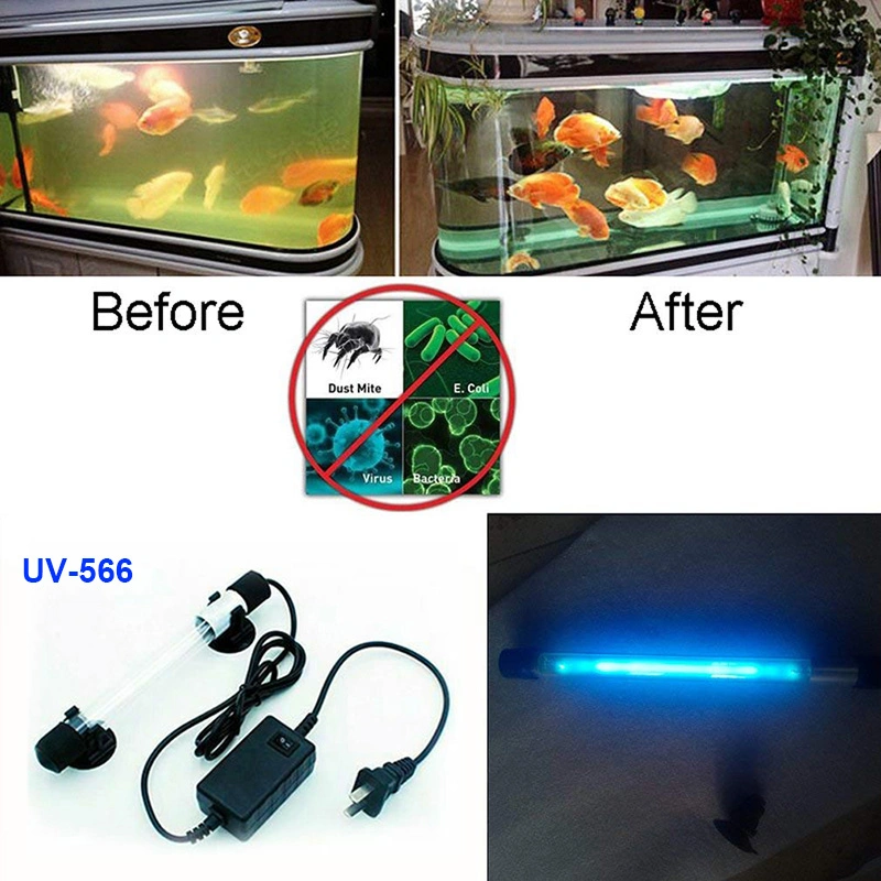 Submersible 30W UV Pond Clarifier Sterilizer Light for Aquatic Animals