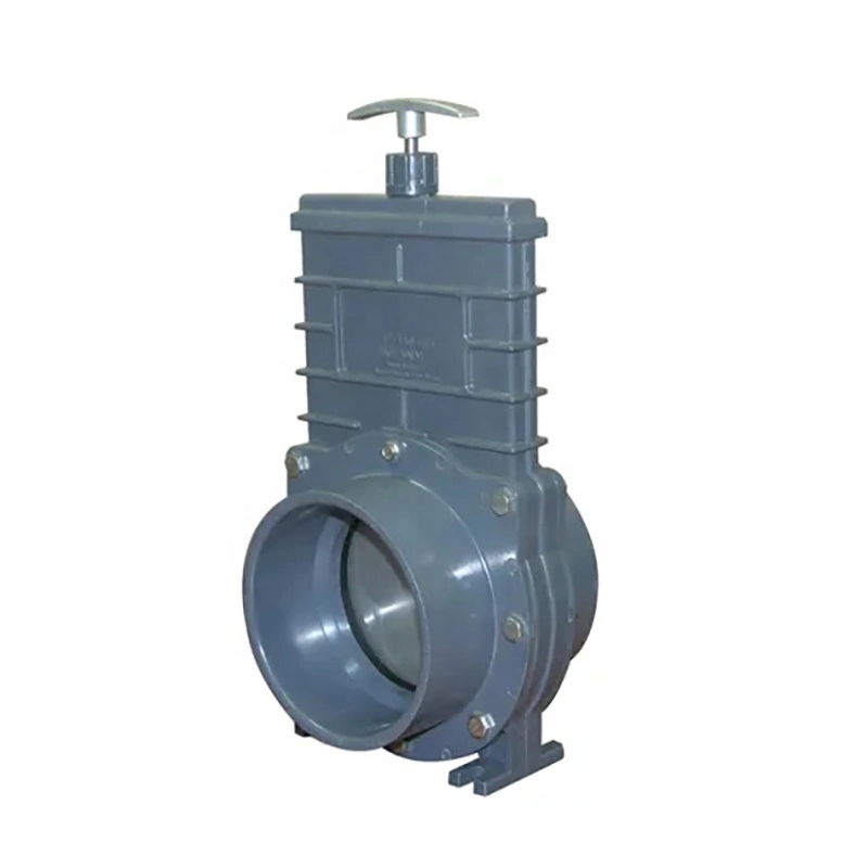 DN100 DN80 Slip X Slip UPVC Slide Knife Gate Valve