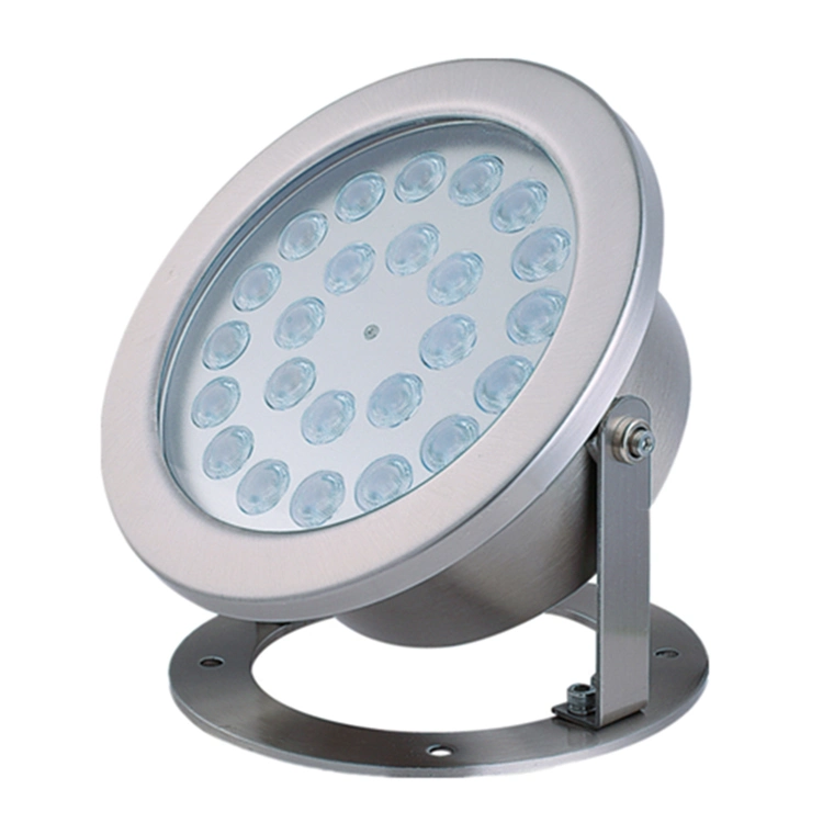 12V Adjustable RGBW DMX Control Diving Waterproof Pool Underwater LED Lighting Spot Light LED Lamp