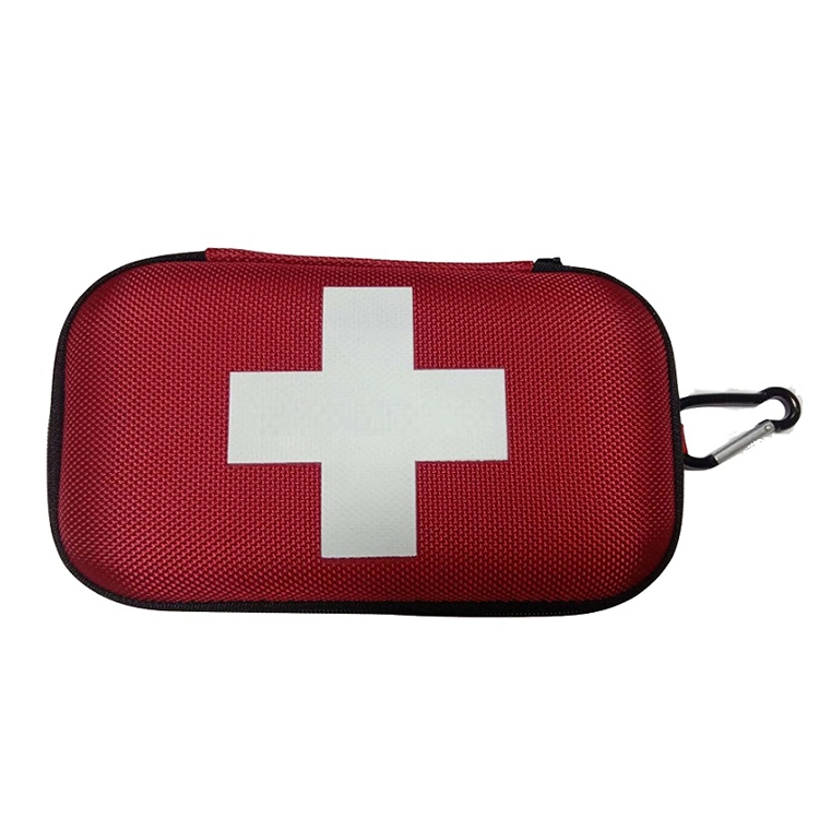 Custom Logo Red Waterproof Hard Portable Dustproof Storage EVA First Aid Case First Aid Bag Medical Case