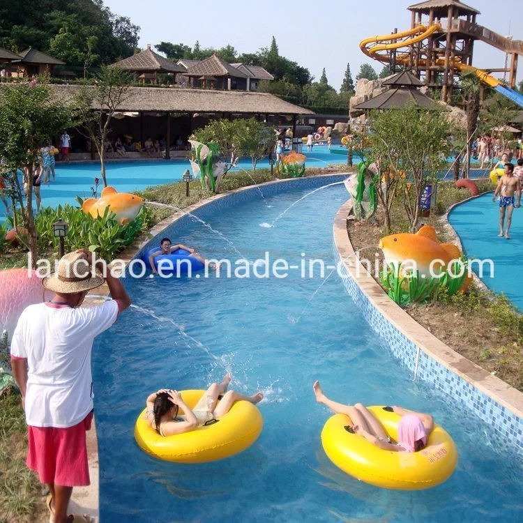 Water Play Park Equipment Lazy River Machine