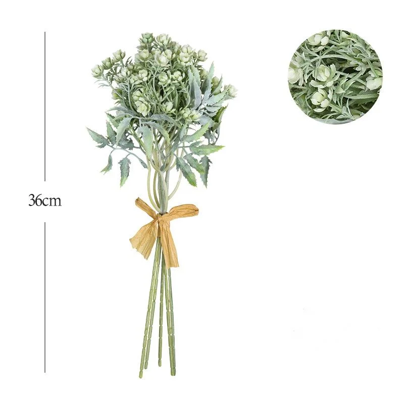 Wholesale/Supplier Indoor&Outdoor PE Material Gift Design Artificial Wedding Bouquet Decorative Flower