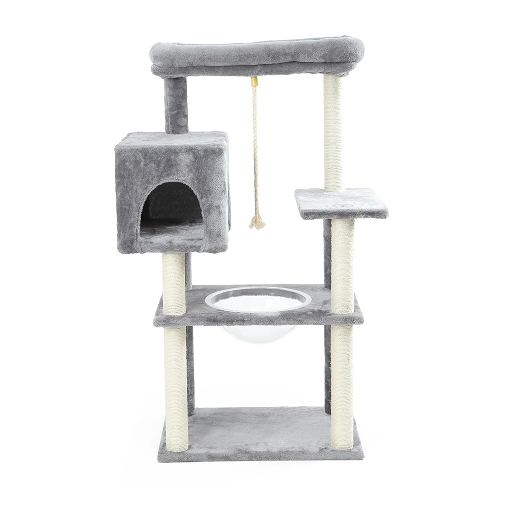 Torre de gato de cuerda de sisal Cat personalizable Gran rascador de poste