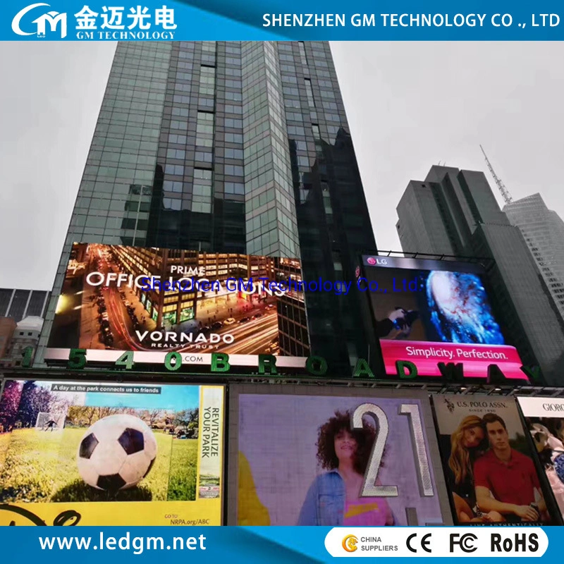 Outdoor RGB Color Digital LED Display Panel (P10 Advertising LED Display Screen)