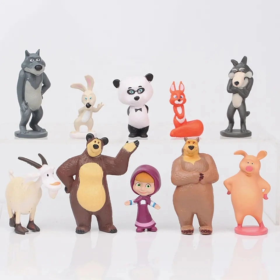 Cartoon Mini Toys Models Small Cheap Plastic Action Figure Toys