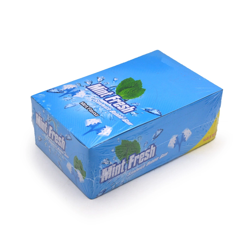 Mint Flavor Fresh Sandwich Bubble Gum Candy