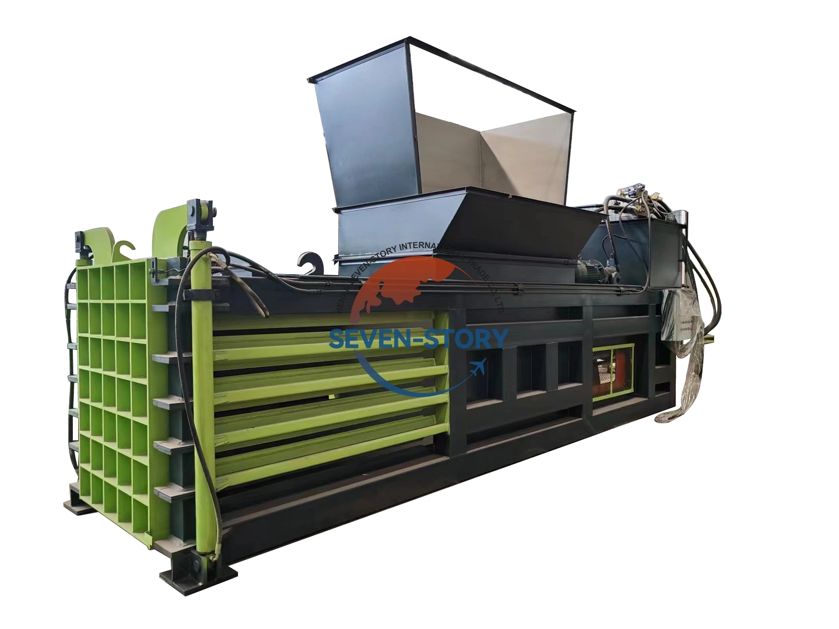 Small Garbage Baler Machine Scrap Plastic/Cans Packing Machinery