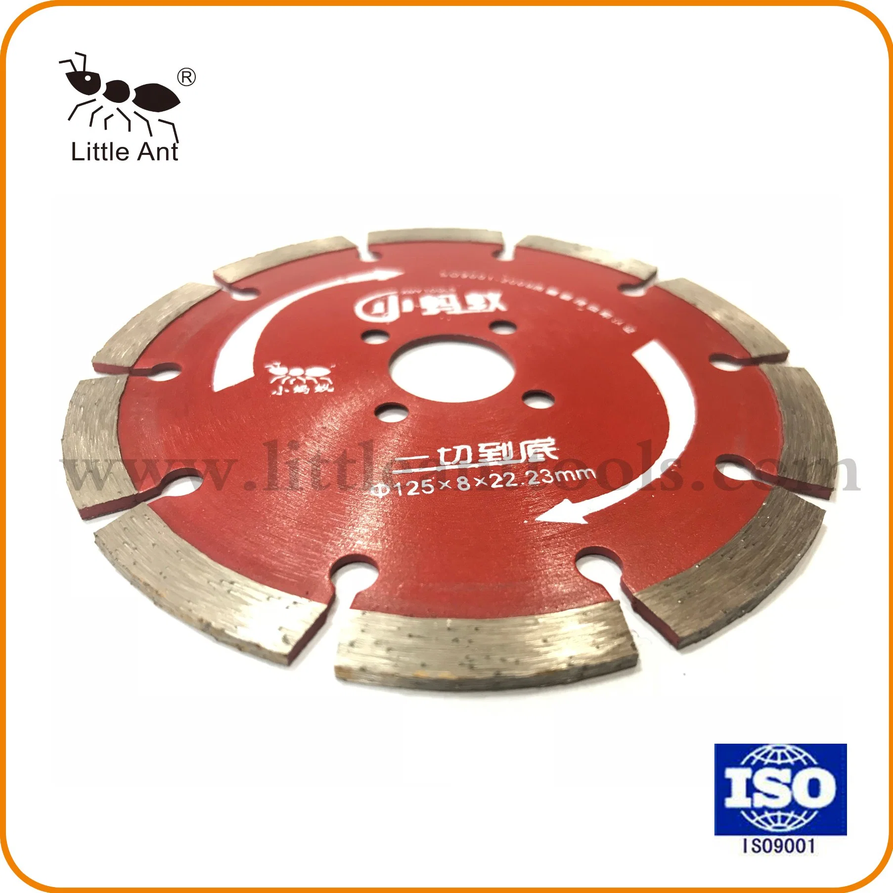 5"/125mm Dry Use Power Tools Cutting Disk Hot-Pressed Diamond Saw Blade