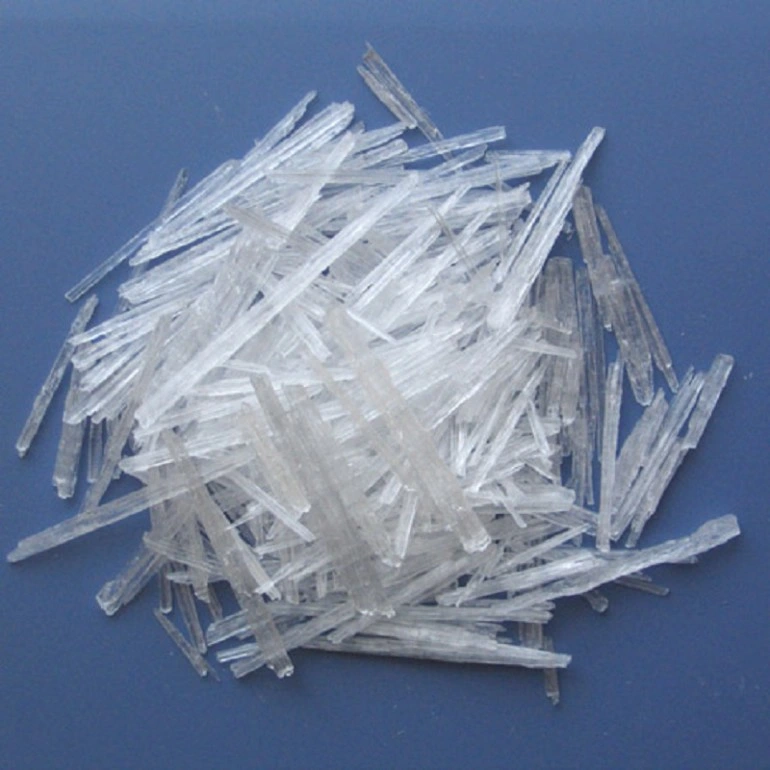 Natural Menthol Crystal Food and Pharma CAS 2216-51-5 Grade 99% Menthol with Menthol Crystal