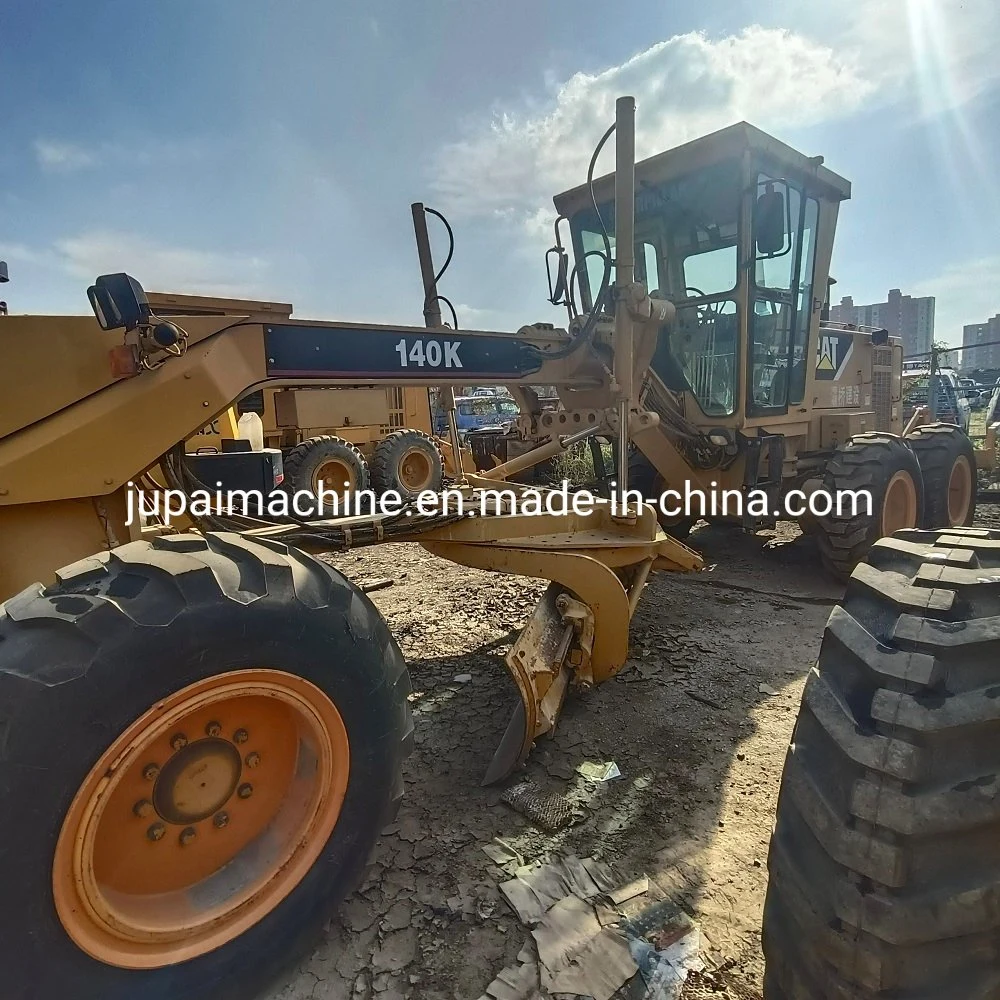 Used Wheeled Grader Construction Machinery Road 140K Motor Grader Construction Equipment