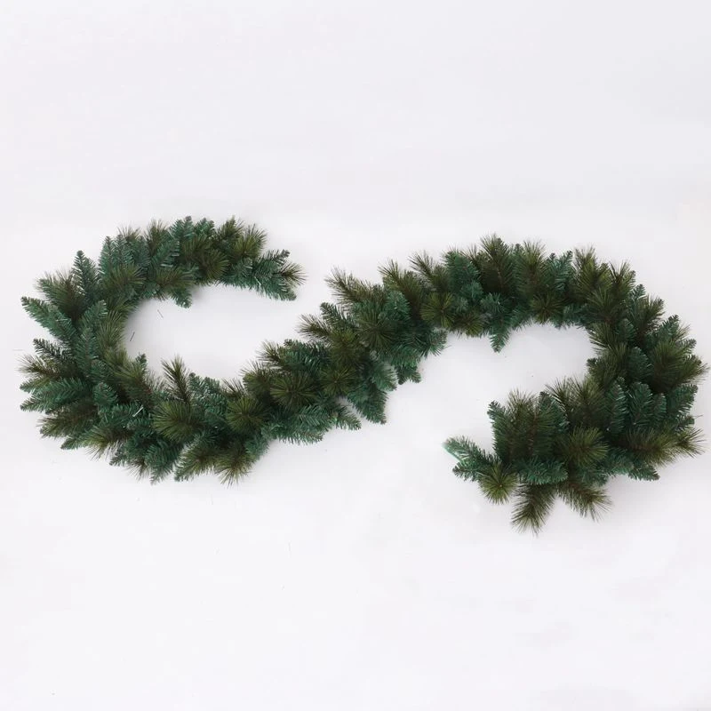 270cm Cheap Green PVC Garland Christmas Decorations