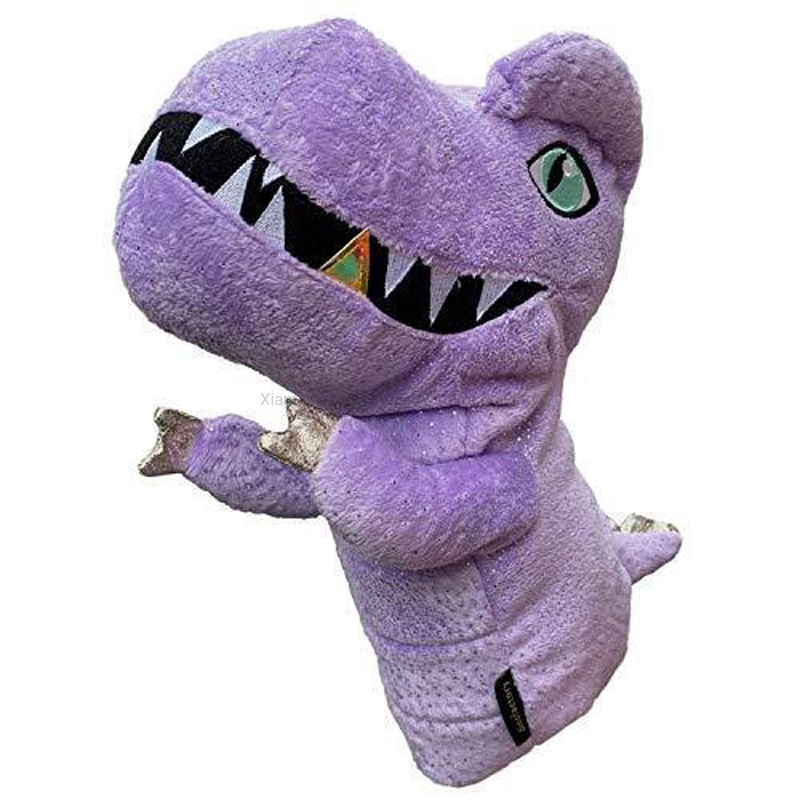 Peluche animal divertido dinosaurio personalizado bordado conductor tapa de culata de Golf