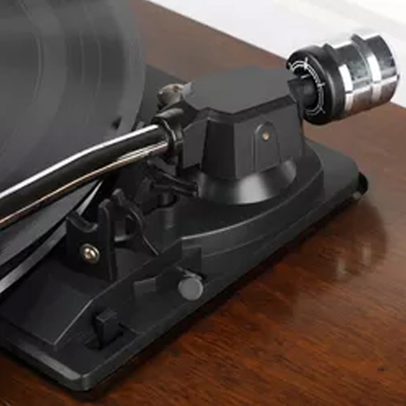 3 Speeds (33/45/78 PRM) Wood Turntable Record Player