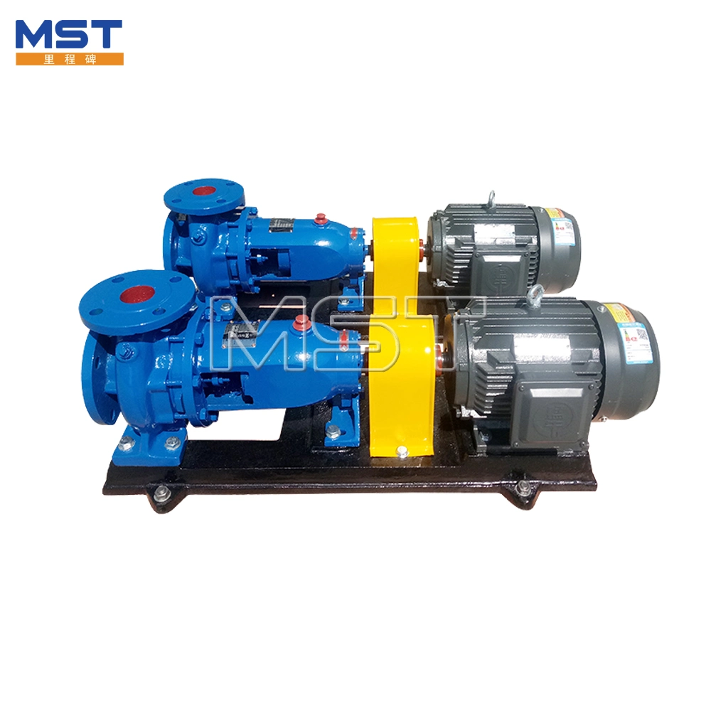 Centrifugal Single Stage Water Pump End Suction Pump Driven by Electric Engine