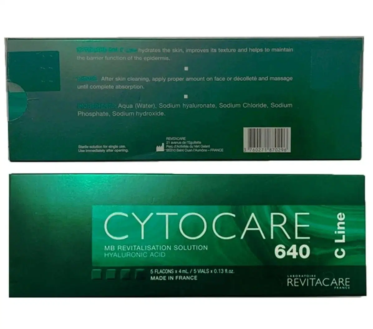 New France Revitacare Orginal Cytocare 532 /715 /516/640 Cytocare 532 5*5,0 мл шпатлевки Filorga Meso с наполнителем