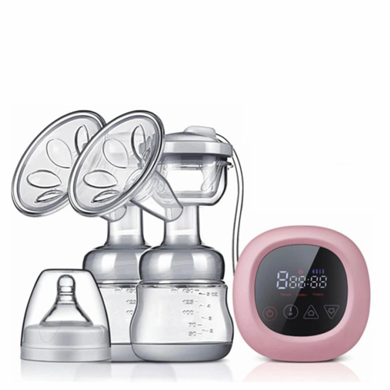 BPA Free Portable Silicone Baby Feeding Electric Breast Milk Feed Pump