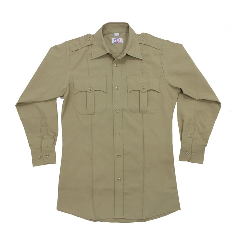 Style Security Guard Apparel Workwear shirt police style uniforme shirt