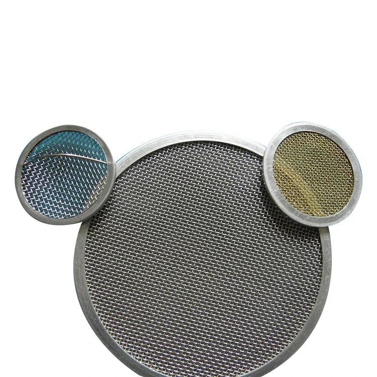 Covered-Edge Stainless Steel Mesh Fuel Supply Equipment Filter Discs