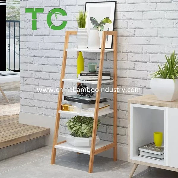 Multifunctional Storage Rack Stand Bamboo Bathroom Shelf Book Shelf Storage Rack Plants Stand Display Shelf