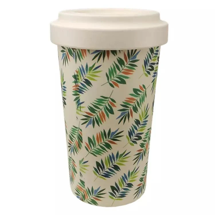 Greensun Öko-Freundlicher Bambus-Faser-Reisebecher, Food Safe Traveling Cup