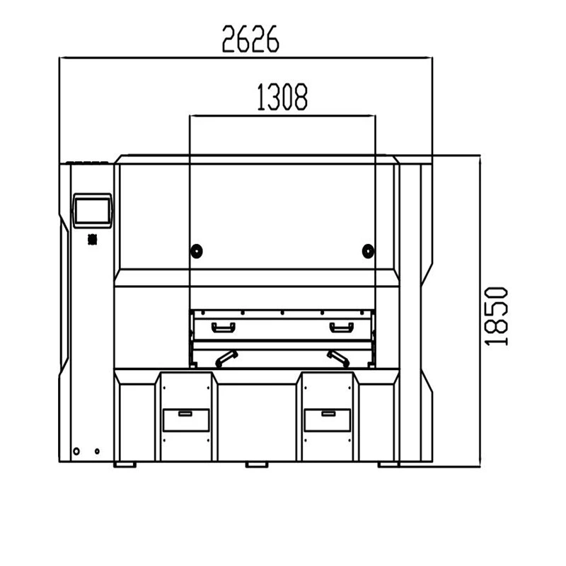 Machine de redressage de haute précision CNC avec 19 rouleaux