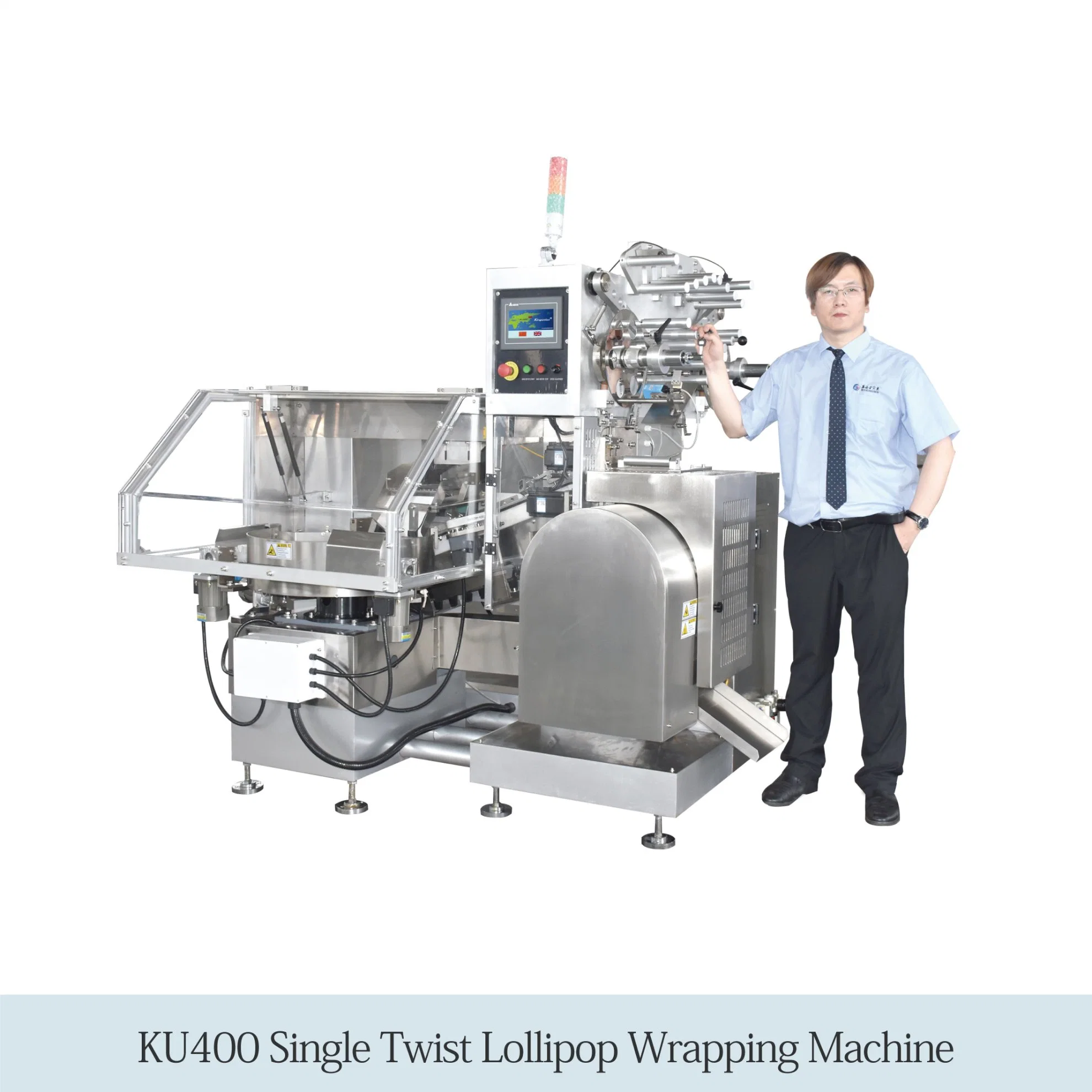 Single Twist Lollipop Wrapping Machine (KU400)