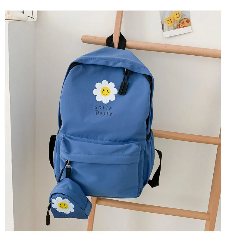 Wholesale/Supplier Fashion Backpack Print Small Daisy Rucksack Large Capacity High School Bag