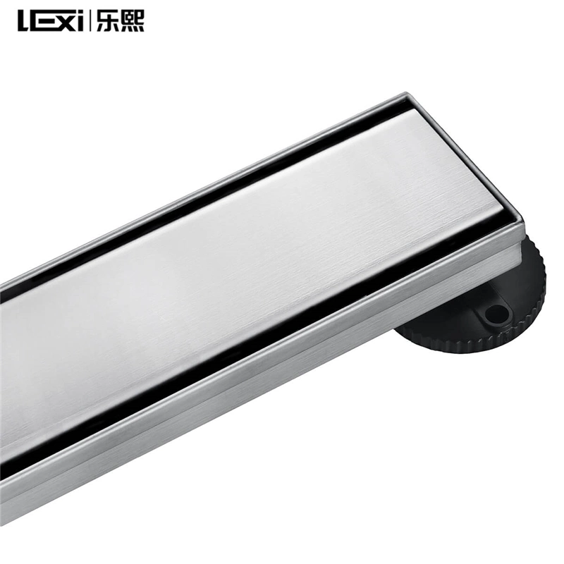 Bathroom Channel Tile Invisible Stainless Steel Linear Shower Floor Drain