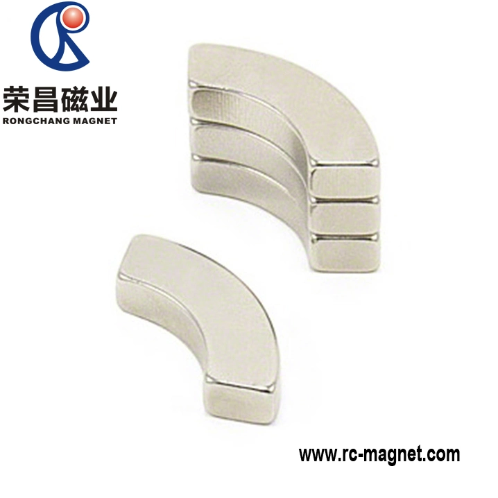 Rcmag NdFeB Arc Magnet for Motor and Generators