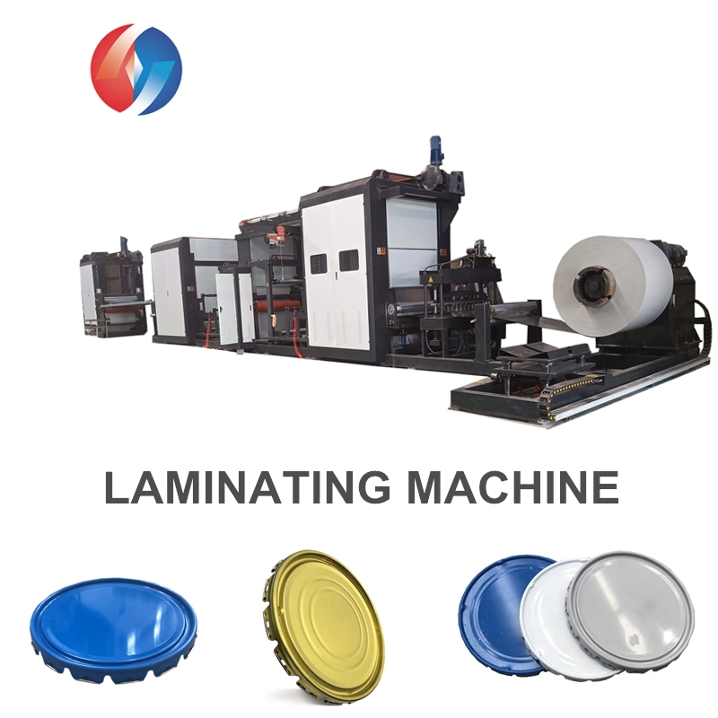 China Supplier Laminating Machine for Tinplate Sheet Food Contain Lid