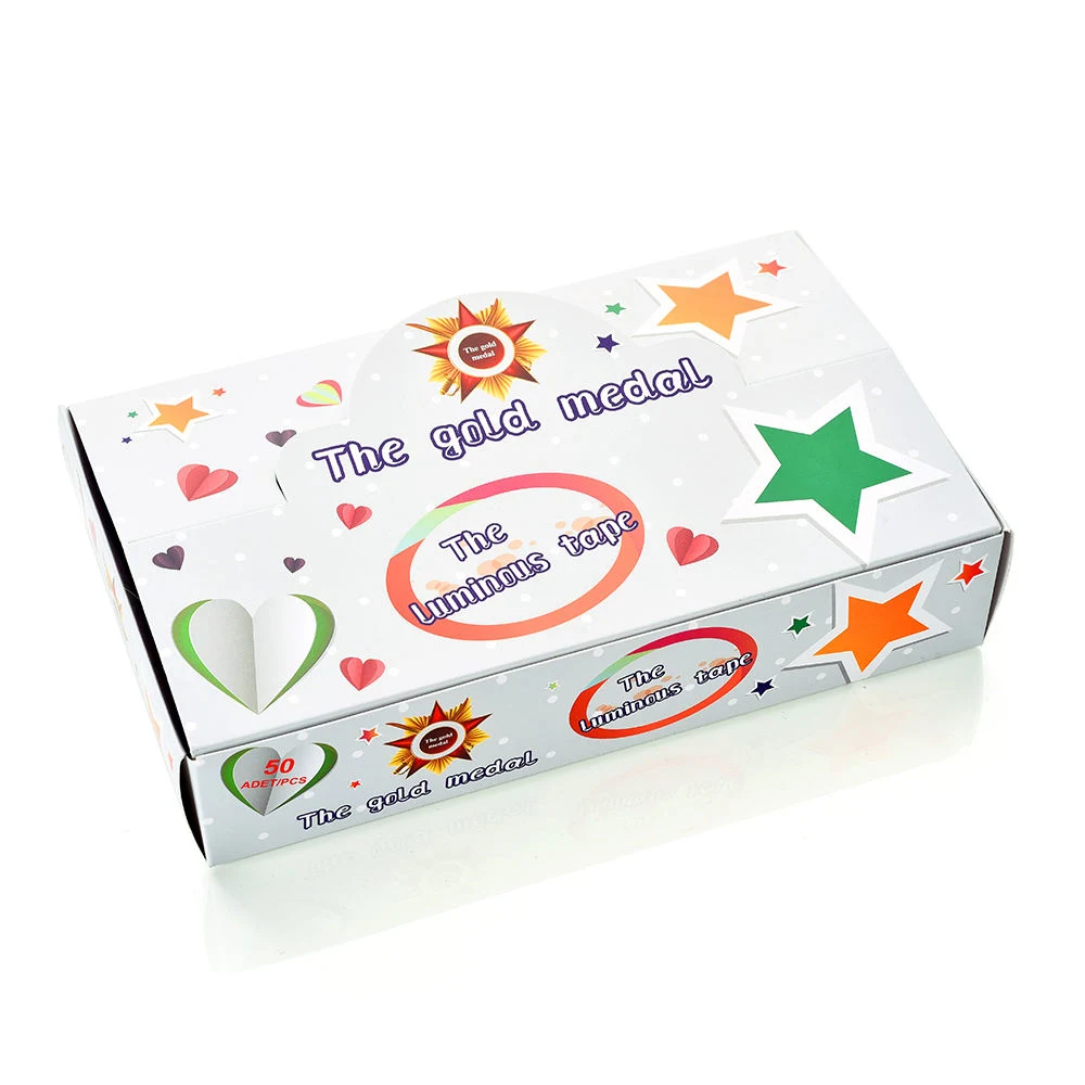 Aagu 50rolls/Set Glitter Powder Decorative Washi Tape Single-Sided Adhesive Paper Tape