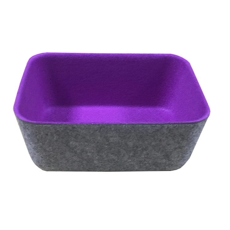 New Arrival Non Woven Small Size Polyester Basket for Home Office