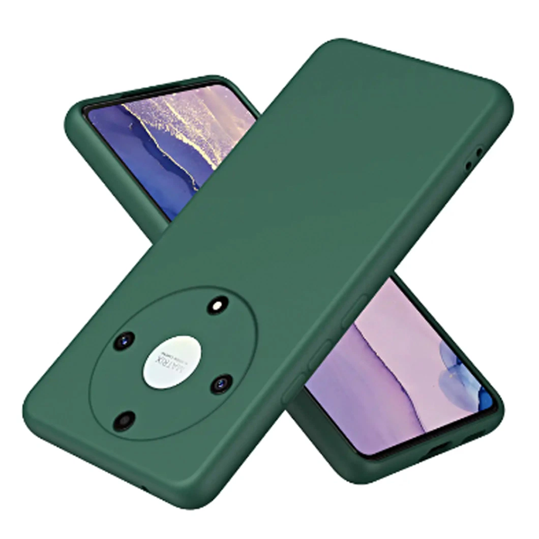 Nouvelle Coque de Téléphone Mobile en TPU Souple de Couleur Unie