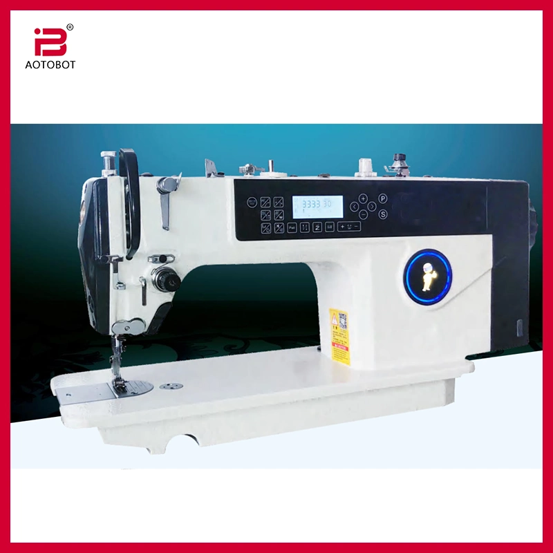 Corta-mangumento multifunções Auto Cutting Computer Direct-Drive Lockstitch Industrial Máquina de costura