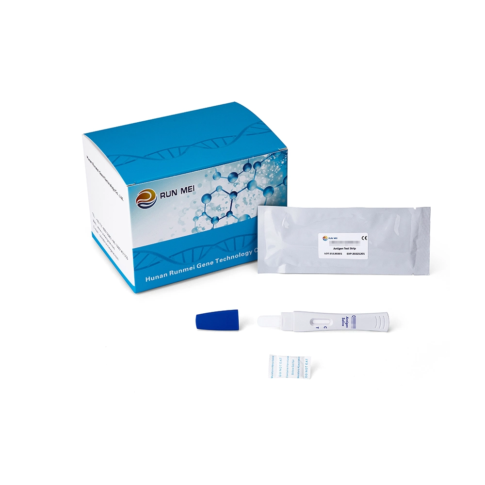 Antigen Rapid Test Kit Colloidal Gold 98,6% Spezifität Nasal Oral Testkit Für Abstrichbesteck