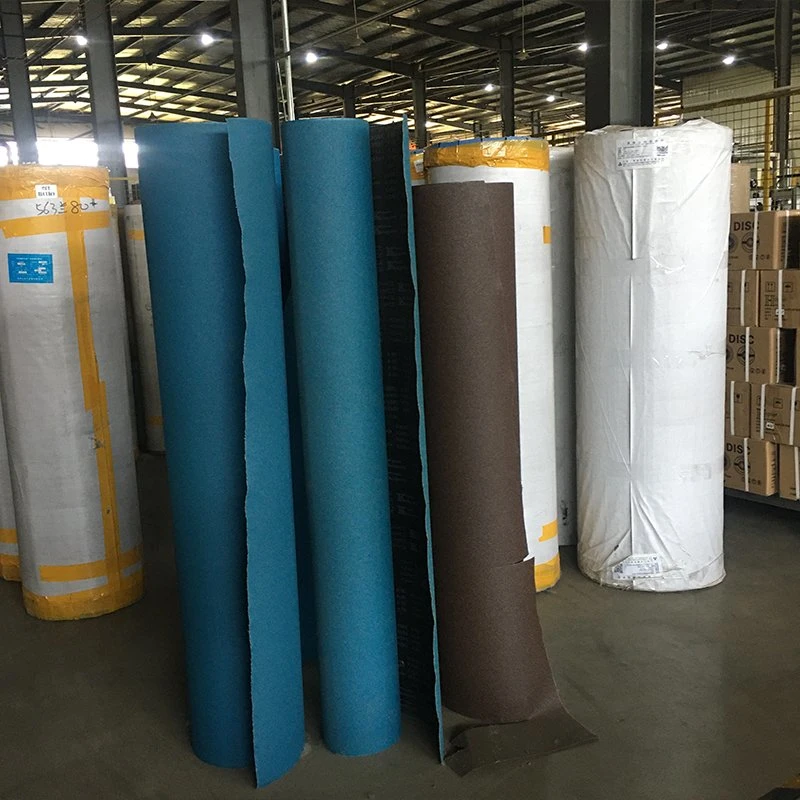 Manufacturer Sand Cloth Jumbo Sandpaper Roll Sanding Aluminum Oxide Emery Abrasive Cloth Roll