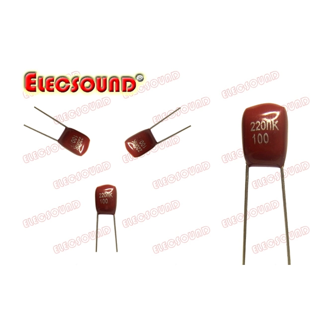 Cl21 Radial Metallized Polyester Film Capacitors RoHS