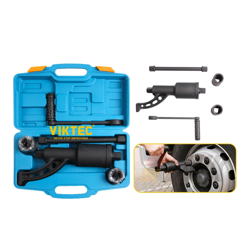 Vt01035b Ce 3/4 Inch Drive1: 68 Manual Torque Tire Wrench with 32-33mm CRV Sockets