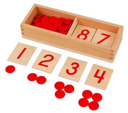 Hot Sale Cards & Counters Montessori Materials