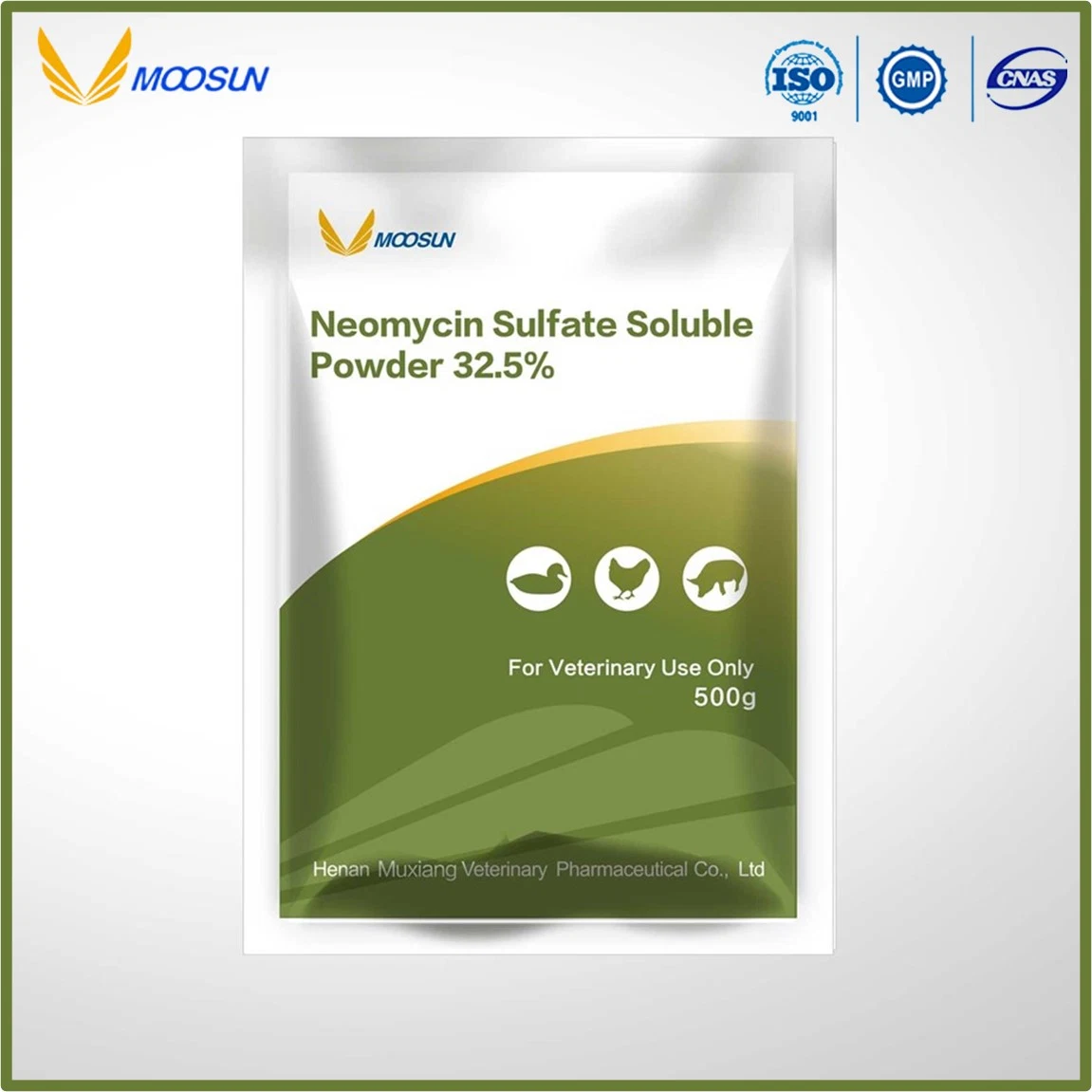 GMP ISO Veterinary Medicine Tylosin Tartrate Soluble Powder 50% for Animal