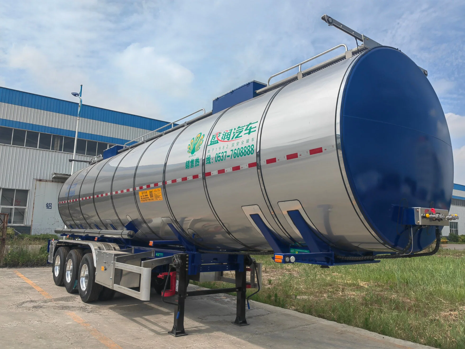 New 2/3/4 Axles 40000 42000 45000 Liters 40 45cbm Diesel Aluminum Carbon Steel Fuel Tanker/ Oil Tank / Semi Trailer Price for Sale