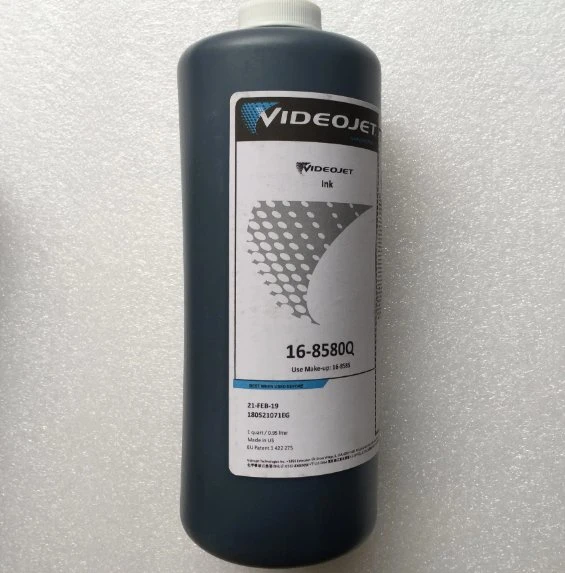 Videojet Original Ink 16-8580q Ink Cartridge Make up for Inkjet Printer