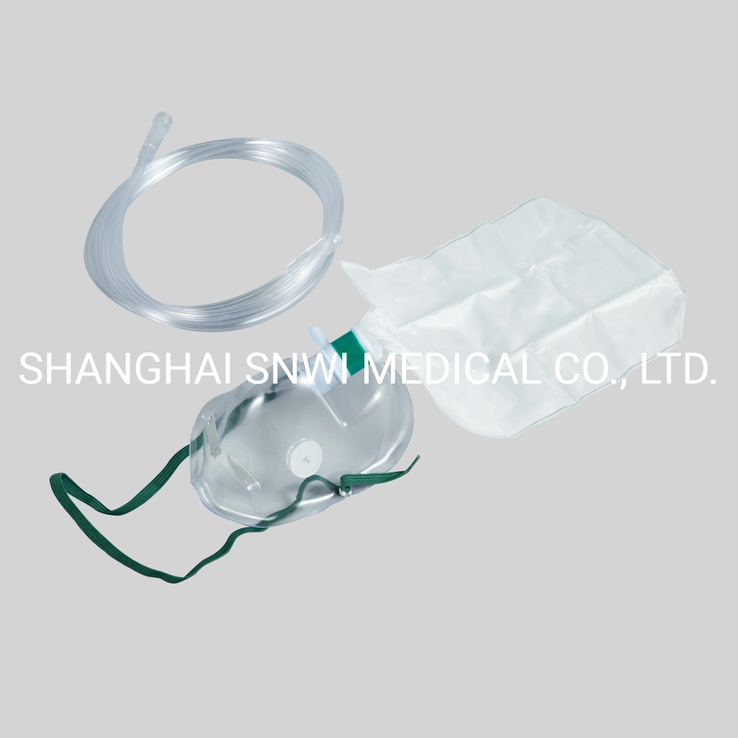 CE ISO Certification Disposable Medical Non Rebreathing Rebreather Oxygen Mask with Reservoir Bag